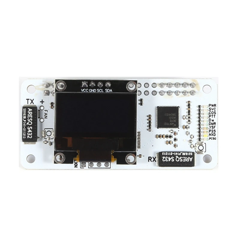 

Hotspot Board PC+Metal Duplex MMDVM UHF VHF + OLED + Buil-In Antenna Support P25 DMR YSF For Raspberry Pi Zero W 0W 2W 3B 4B