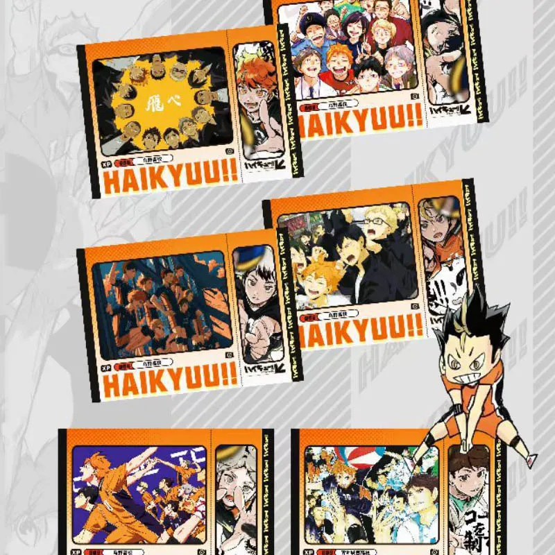 Wholesales HAIKYUU!! Collection Cards Booster Box FUYOUYUZHOU The Dumpster Battle Rare Anime Trading Cards