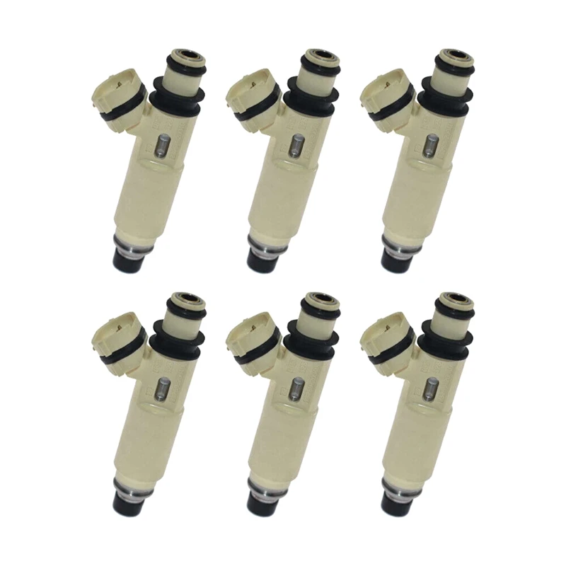 6PCS Fuel Injector 23250-20040 23209-20040 For Toyota Camry Highlander Lexus ES330 3.3L