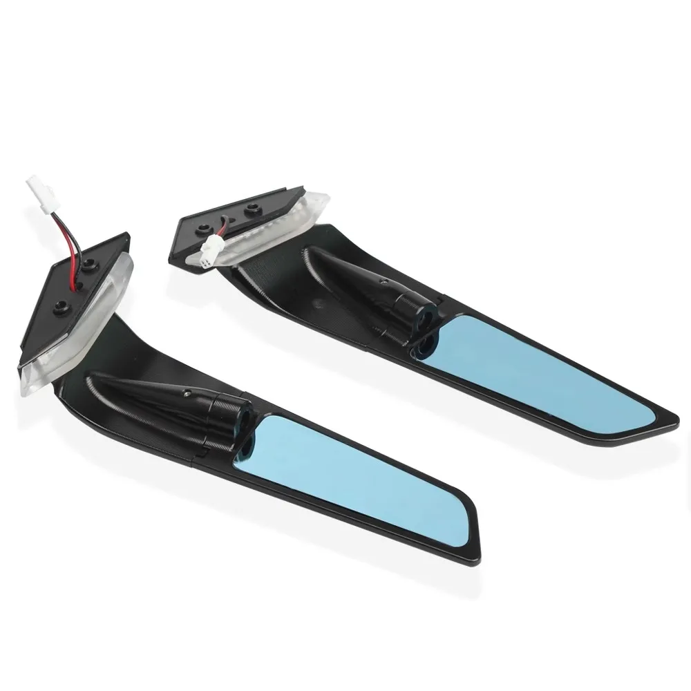 

New Motorcycle For Ducati Panigale V2 2020-2023 PANIGALE V4 2019-2022 Rearview Mirrors with LED Rotating Adjustable Wing Mirrors