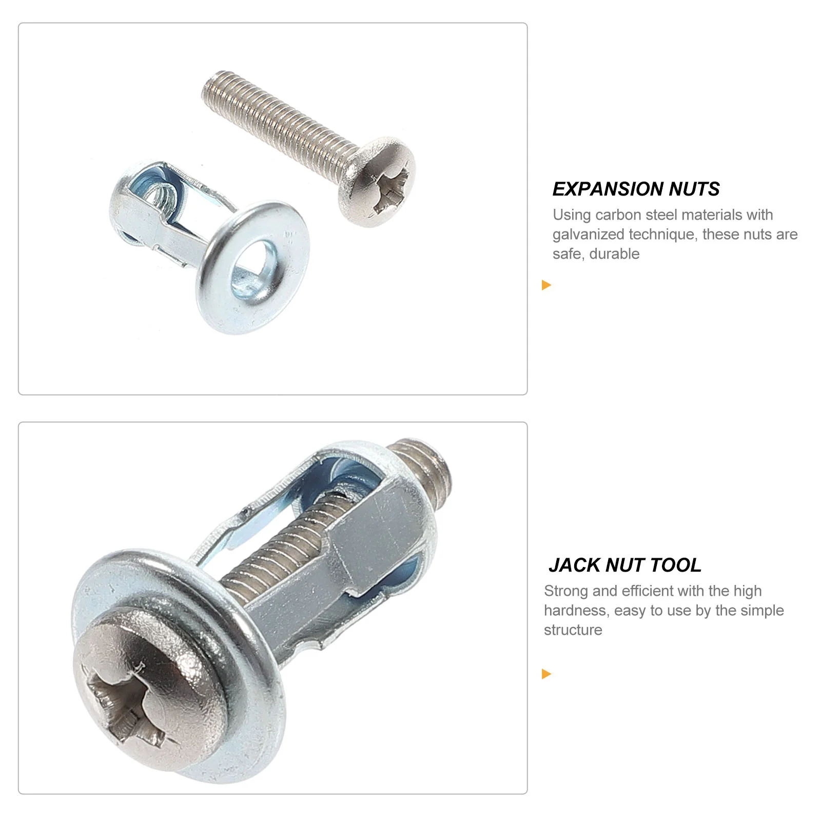 Fixing Metal Hollow Door Anchor Electric Car Jack Nuts Expand Carbon Steel Galvanized Masonry Screw Driver