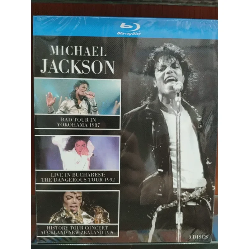 Michael Jackson The Timeless Classic World Tour One Two Three Boxed Blu-ray Disc BD
