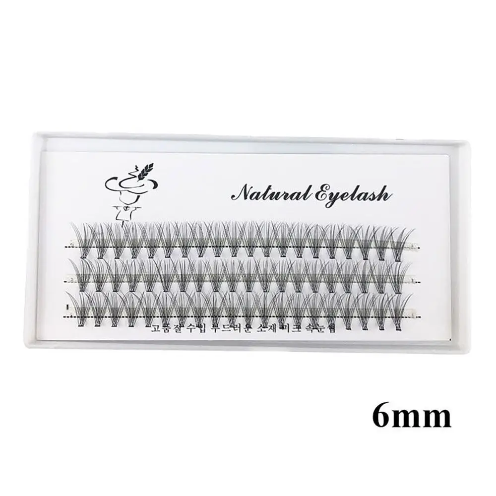 New Cluster Eyelashes Curl Thick Segmented Lashes Waterproof Grafting False Eyelash