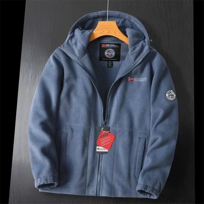 Export to Norway: Single foreign trade fleece jacket with added