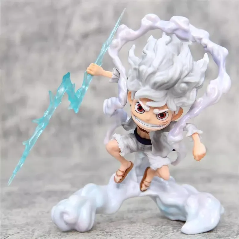 Figurka Anime Model Q Wersja Sd Bóg Słońca Piąta Przeróbka Nika Luffy Owoc Diabła Przebudzenie Kolekcjonerskie Zabawki Prezent