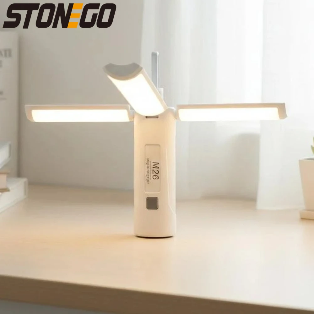

Outdoor LED Flashlight USB Rechargeable Magnetic Camping Light Emergency Work Light Phone Charger 2 in 1 Portable Survival Gear