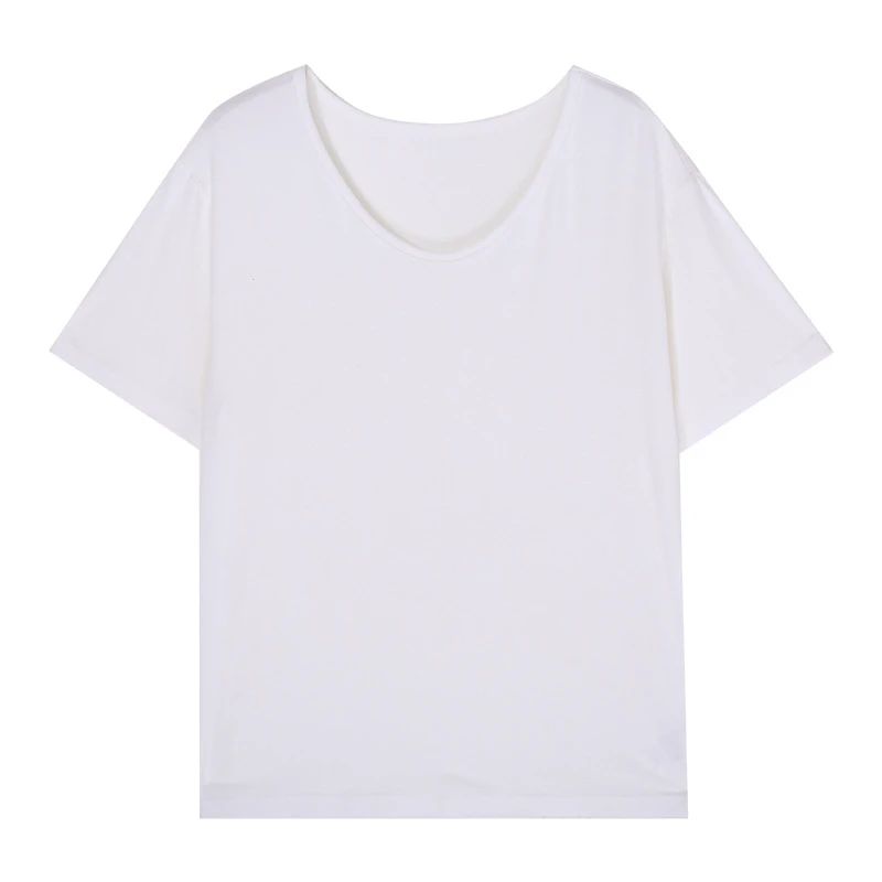 Camiseta de manga corta de talla grande para celebridades de Internet, tops holgados y versátiles de media manga para estudiantes Harajuku de estilo coreano de verano para mujer