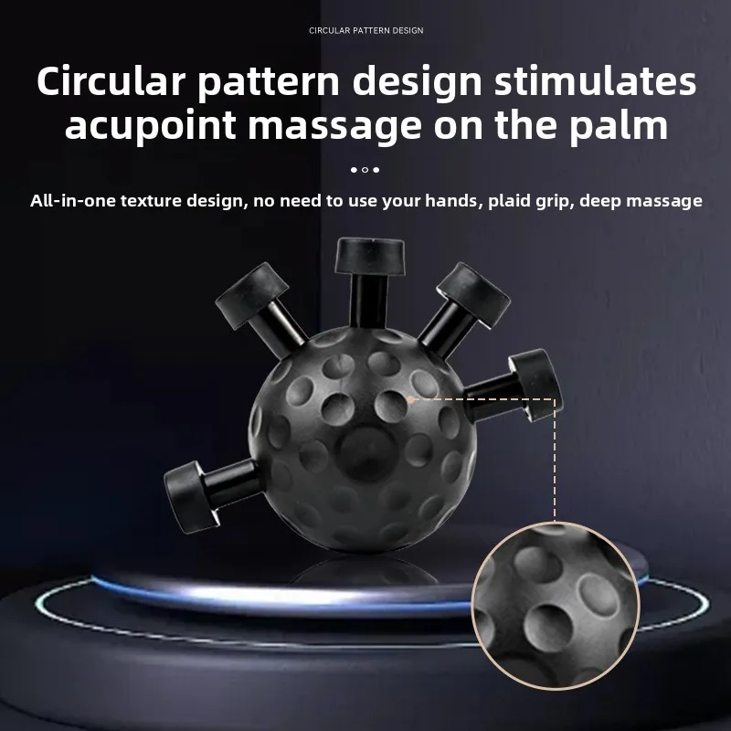 Finger Grip Hand Arm Exerciser Decompression Finger Press Ball Portable Grip Ball