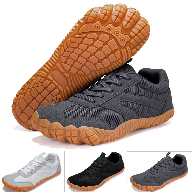 

Новые широкие кроссовки для ходьбы без каблука (Zero Drop) для мужчин и женщин, минималистичные, с мягкой нескользящей подошвой, для активного отдыха, повседневные кроссовки