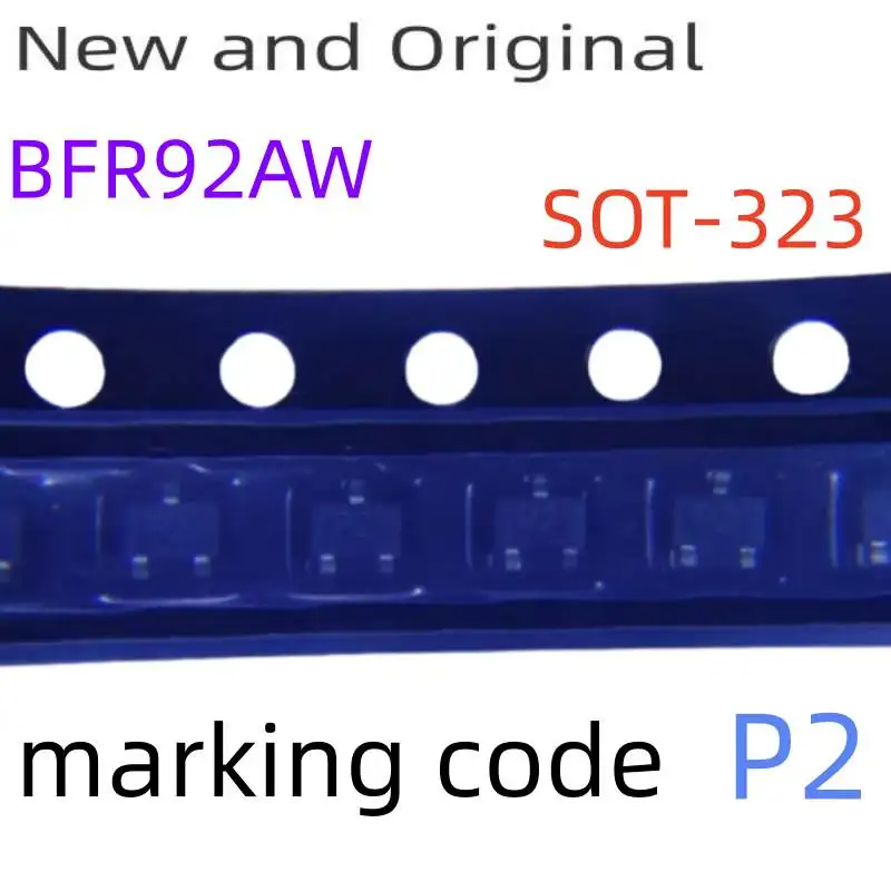 

Bfr92Aw Sot-323 20V 25Ma Npn 5Ghz Wideband Transistor Marking Code P2