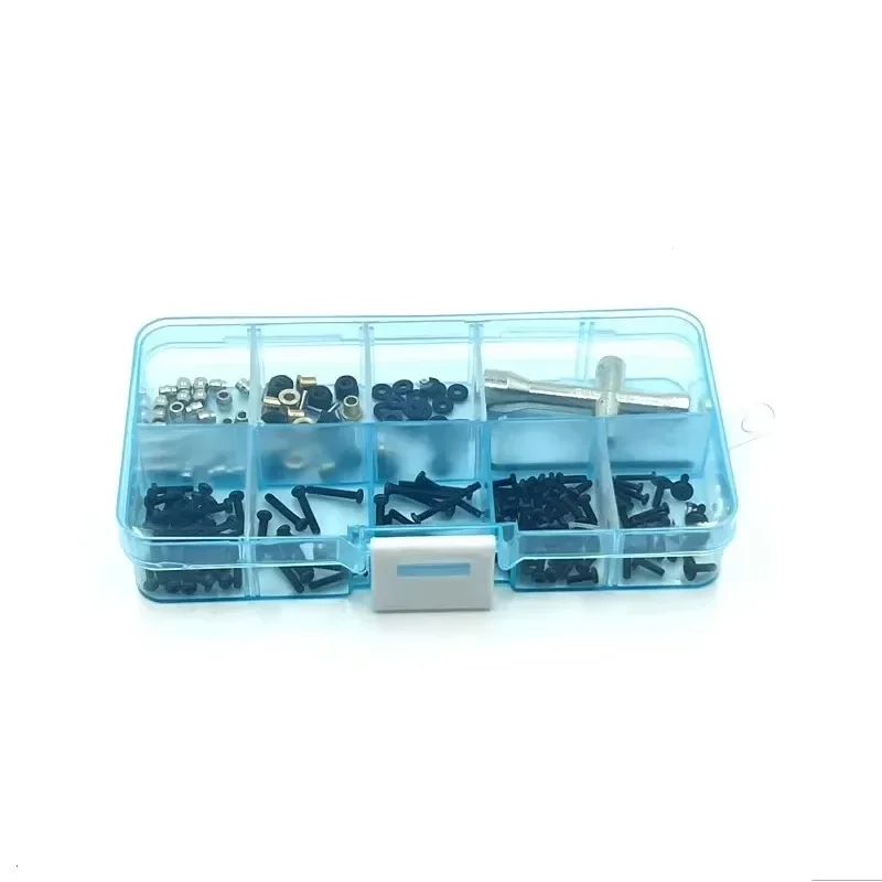 Caja de herramientas de tornillo completo para actualización de coche o Metal Original para piezas FMS 1/24 Xiaoqi FCX24 RC