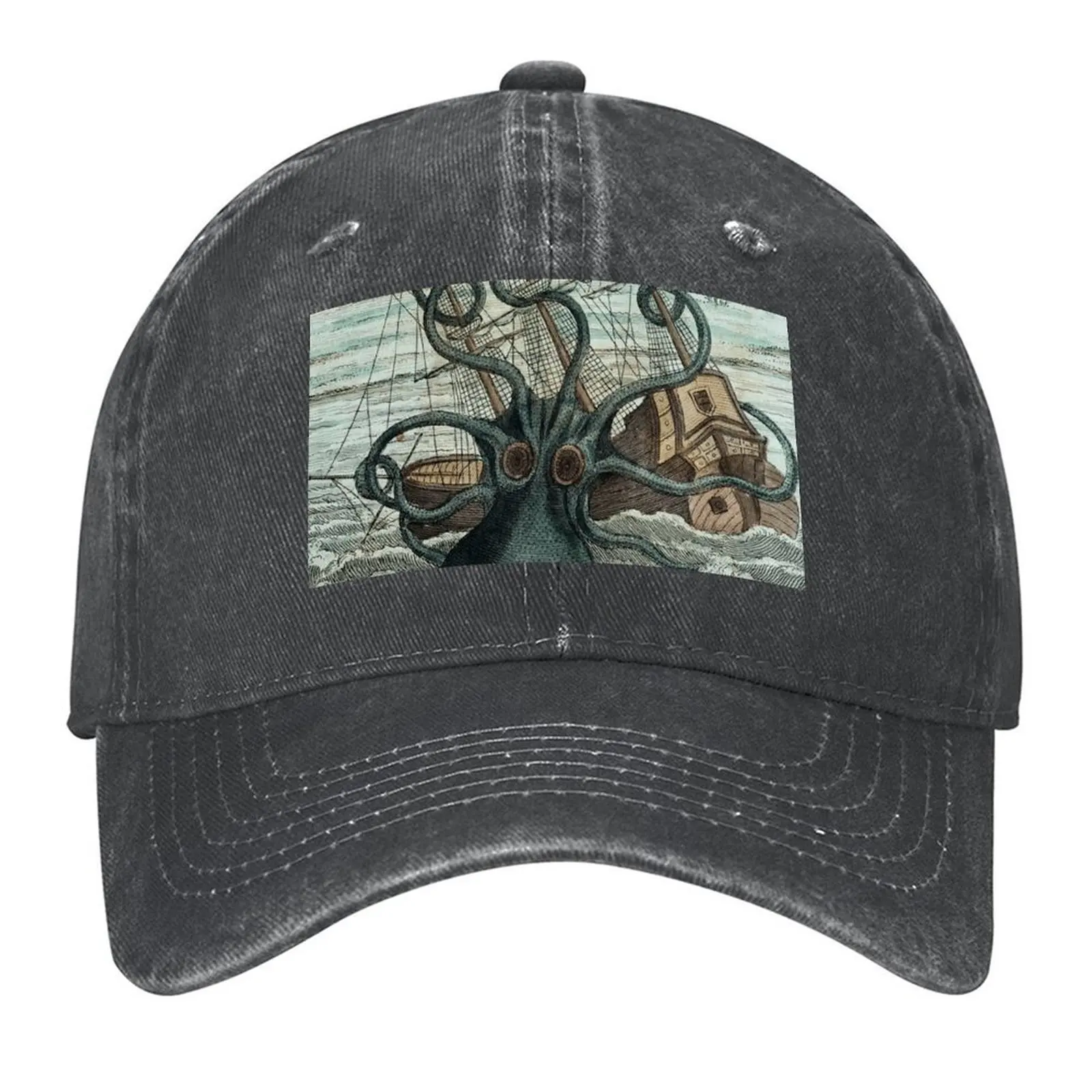 

Release the Kraken! Baseball Cap Beach Outing Designer Hat Streetwear Beach Bag Men Women's
