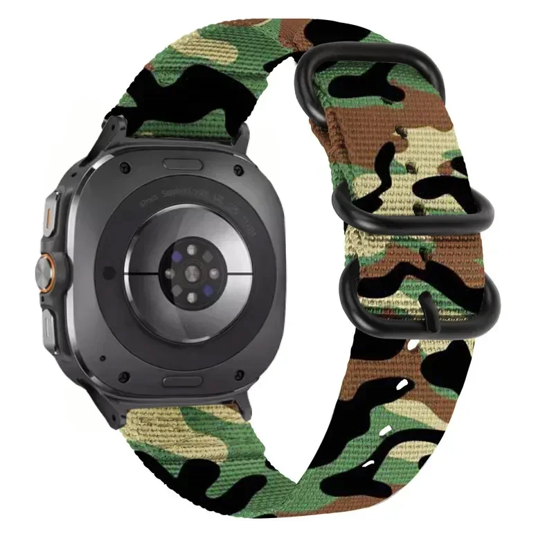 Cinturino in nylon intrecciato per Samsung Galaxy Watch Cinturino elegante ultra di fascia alta invece del cinturino Galaxy Watch Ultra 47MM di moda