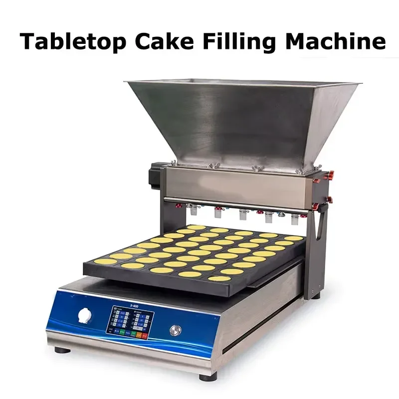 For Commercial Automatic Cake Batter Depositor Machine Stainless Steel Cupcake Sponge Cake Filling Equipment High Precision