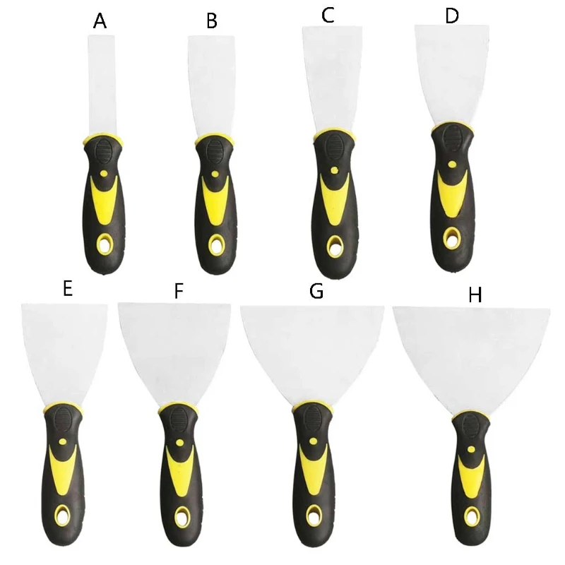 Kitt Messer Schaber Anti-rost Edelstahl Spachtelmasse Messer Wand Verputzen Messer Schaber Werkzeug für Trockenbau Finishing