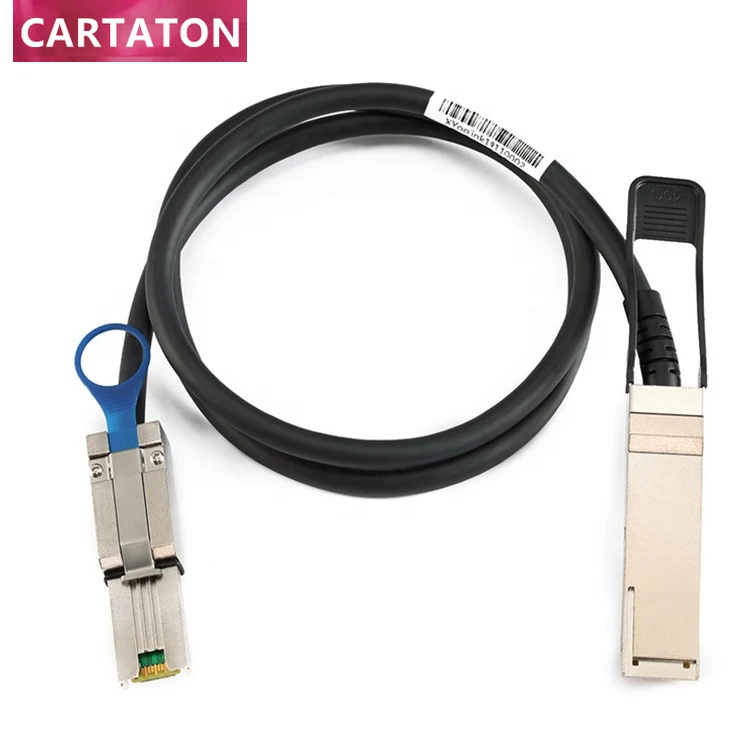 40G External Mini SAS HD SFF-8088 to QSFP Cable, 1Meter