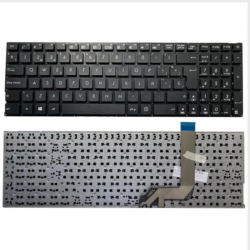 

UK/SP/FR/PO/IT Keyboard for ASUS X542 X542B X542U X542UA X542UN X542UR A542 A542U K542 K542B R542 F542 F542BA FL8000 F580 A580