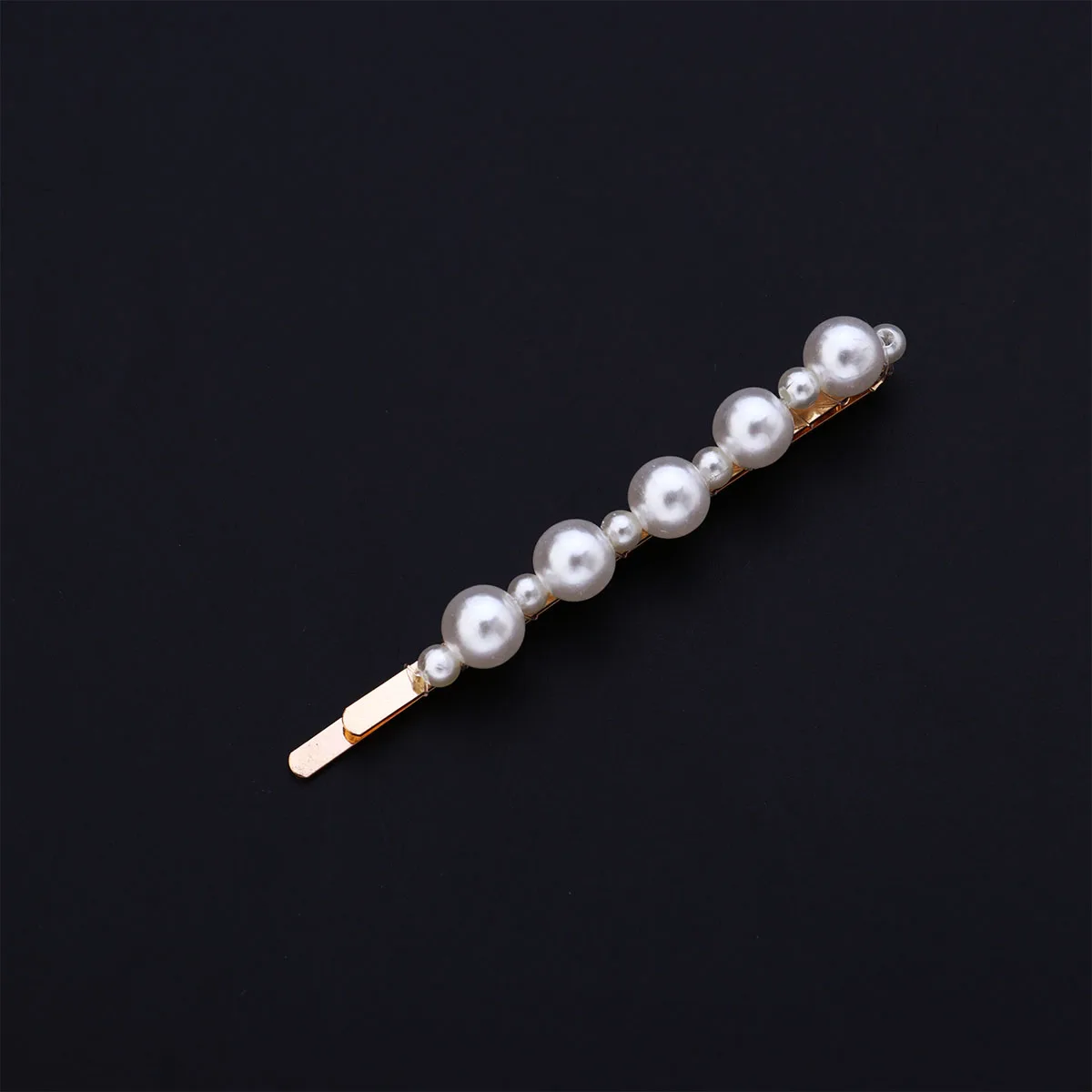 

7 Pcs Clips for Hair Set Pearl Pin Metal Barrette Vintage Korean Version Styling Women Girl