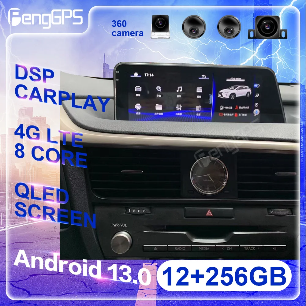 

Android Car GPS Navigation For LEXUS RX RX200 RX350 RX450 2016 2017 2018 2019 Car Multimedia DVD Player Auto Radio Tape Recorder