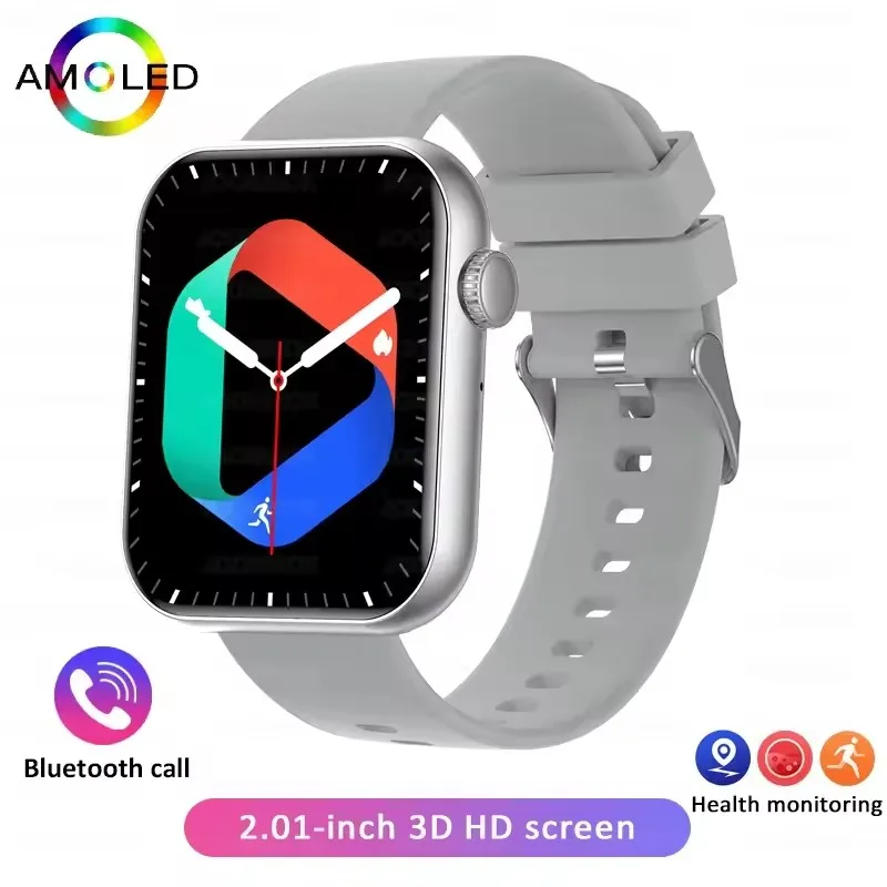 

2026 New Smart Watch Full Touch Screen Bluetooth Call AI Voice Heart Rate Waterproof Watches Sports Bracelet Smartwatch Women