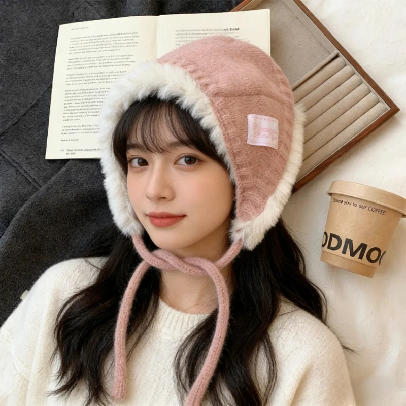 winter-plush-earmuffs-korean-style-soft-warm-ear-covers-comfortable-lace-up-design-cold-proof-windproof-ear-protection-fashion