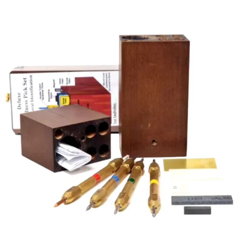 

Mineral Mohs scale of hardness picks portable hardness tester 1~10 degrees pencil