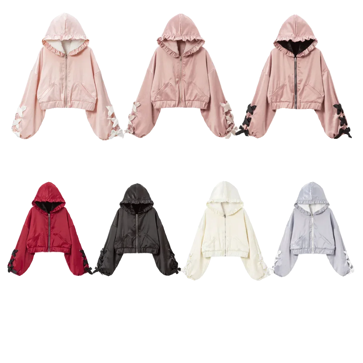 Chaqueta acolchada de algodón para mujer, abrigo de felpa de dos caras, chaquetas cortas anudadas, Parkas peludas sueltas, novedad de invierno