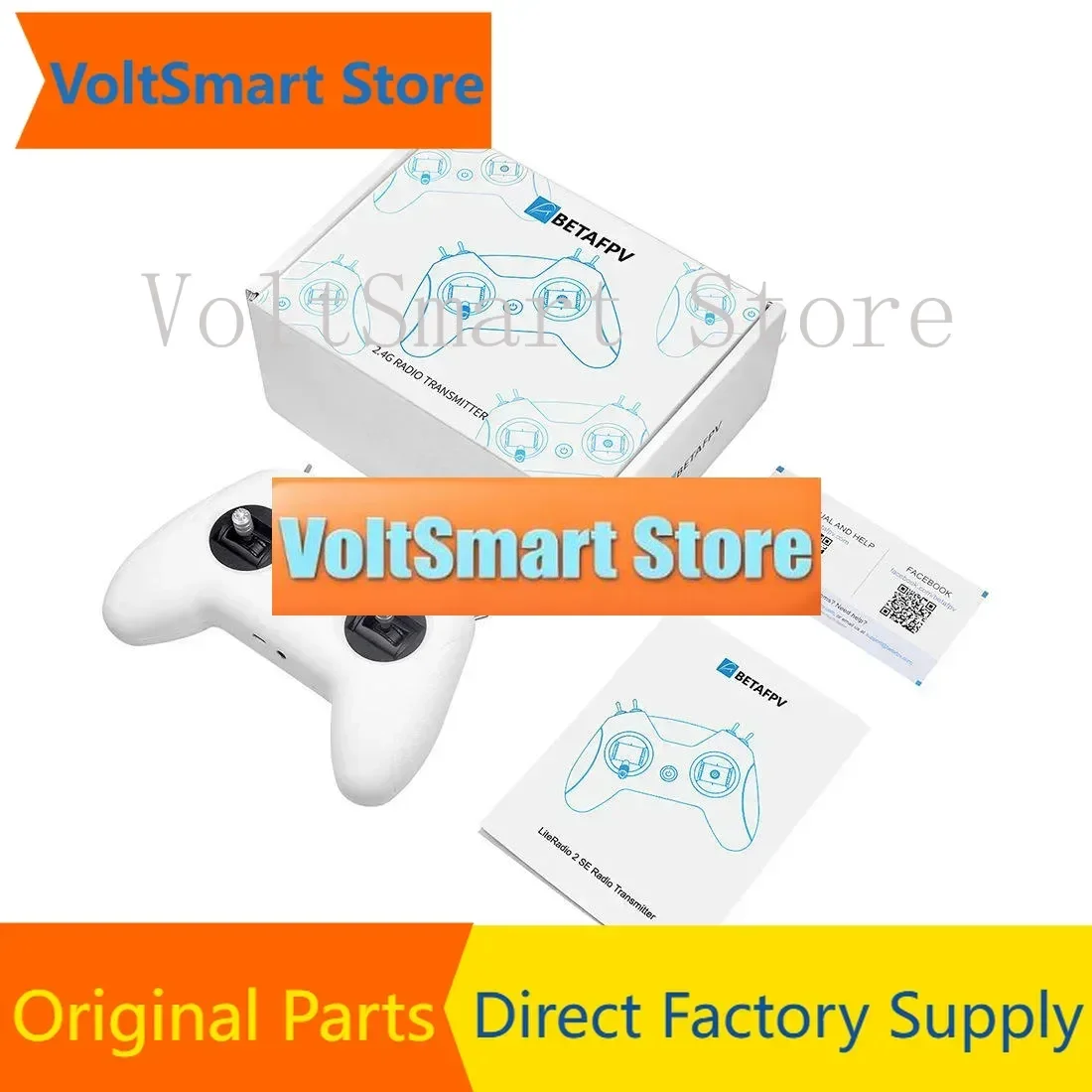 VoltSBETAFPV LiteRadio 2 SE RC Transmitter With Receiver - Compatible With RC Planes & Drones FPV