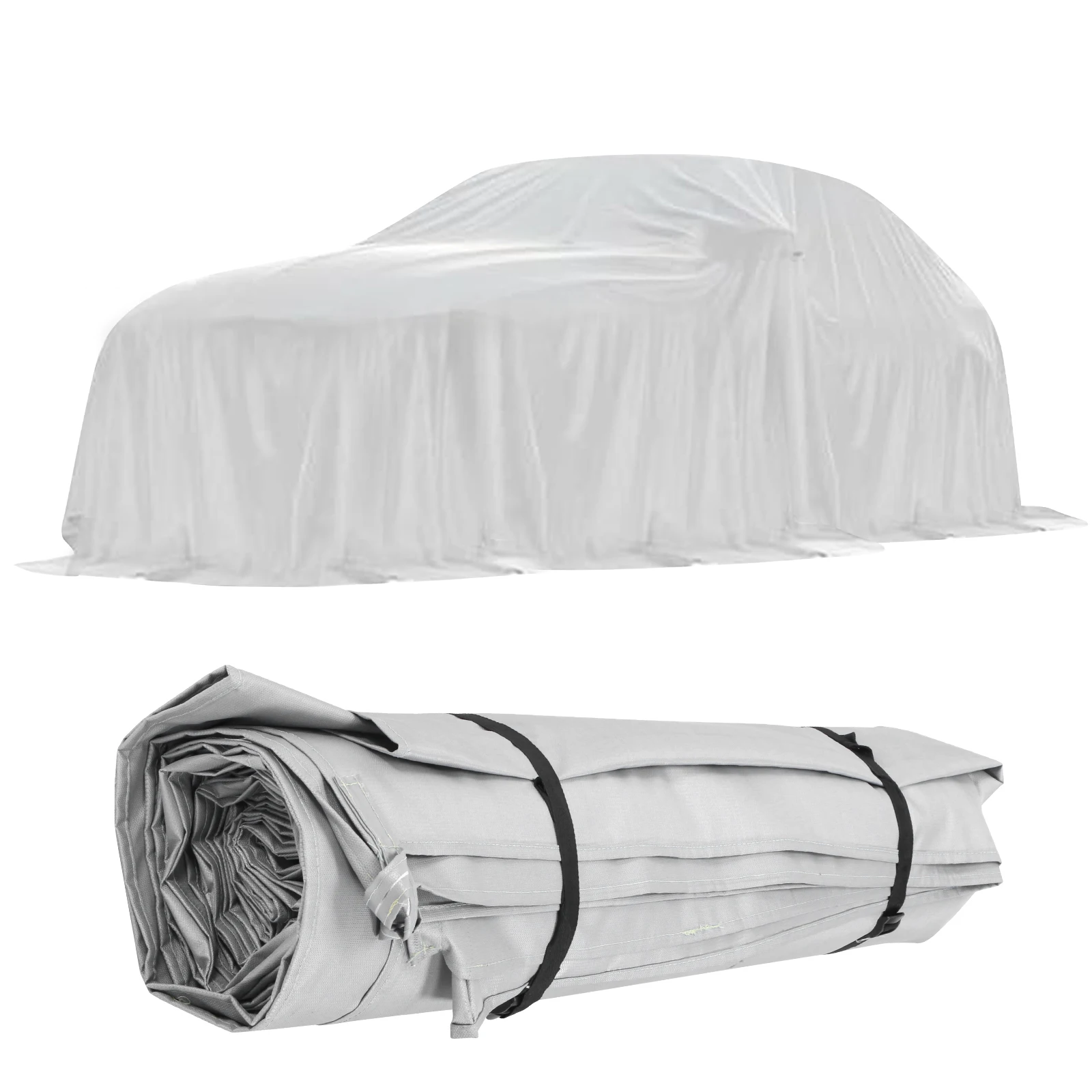 

Flame Retardant Blanket Reusable Emergency Fire Suppression Blanket Silicone Coated for EV Battery & Engine Fires