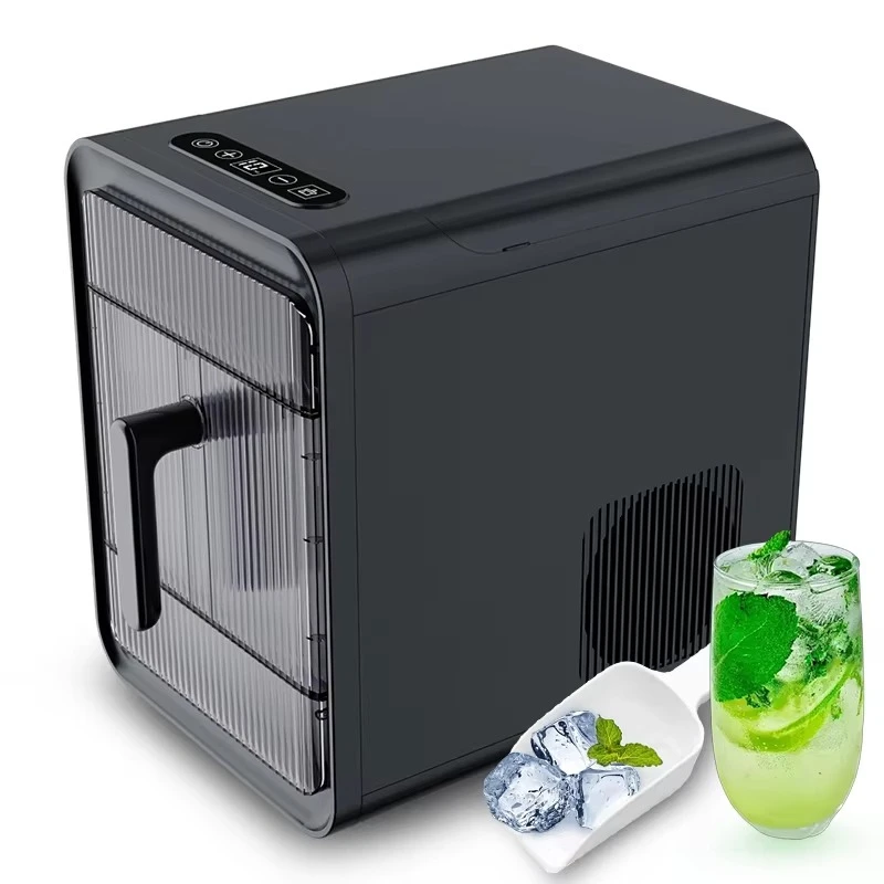 Asas vendendo mini máquina de fazer gelo portátil bancada fabricante de máquina de fazer gelo para festa casa hotel escritório