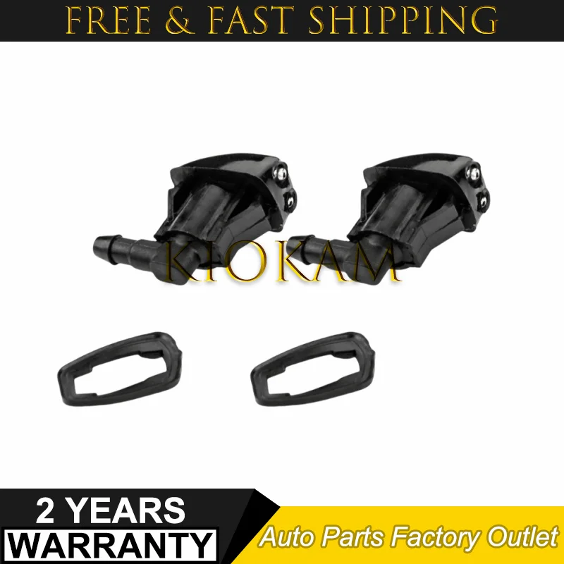 2pcs 85381-44010 8538144010 Front Windshield Washer Jet Nozzle  for Toyota Caldina Picnic Harrier Gaia Allion Runx Lexus RX300