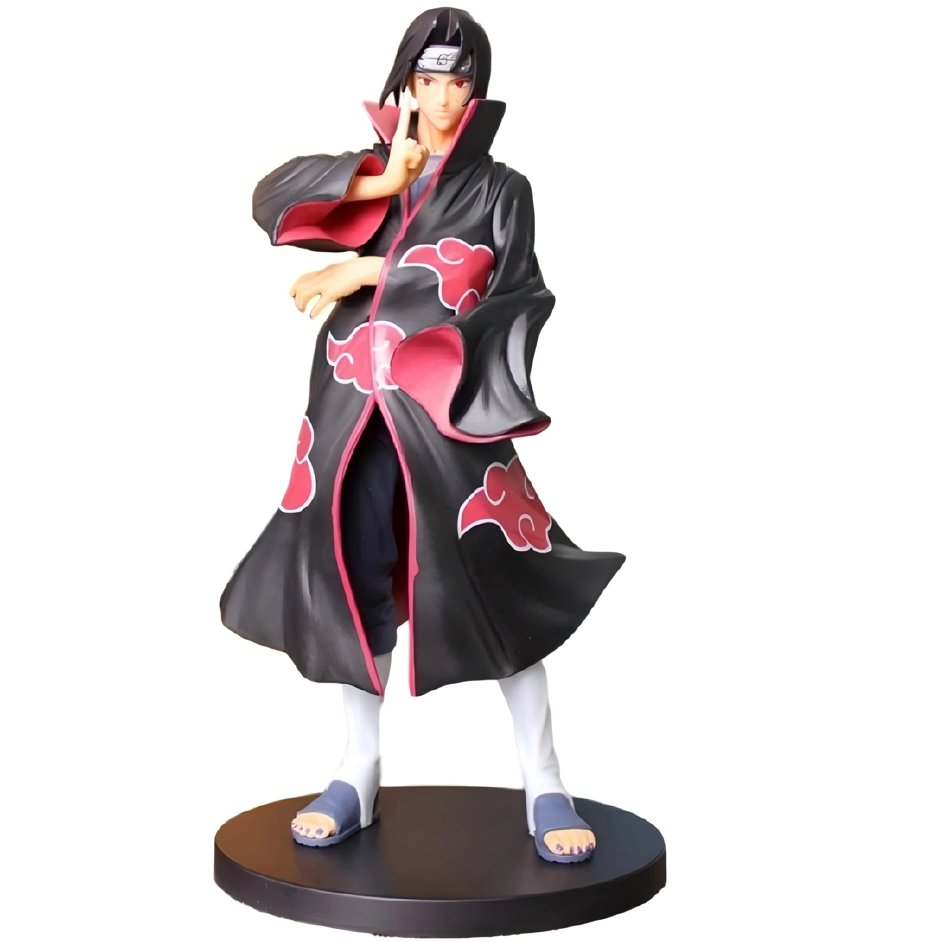 Heiße Bandai Naruto Anime-Figur Uchiha Itachi Actionfigur PVC Sammlermodell Puppe Ornamente Spielzeug Geschenke ﻿