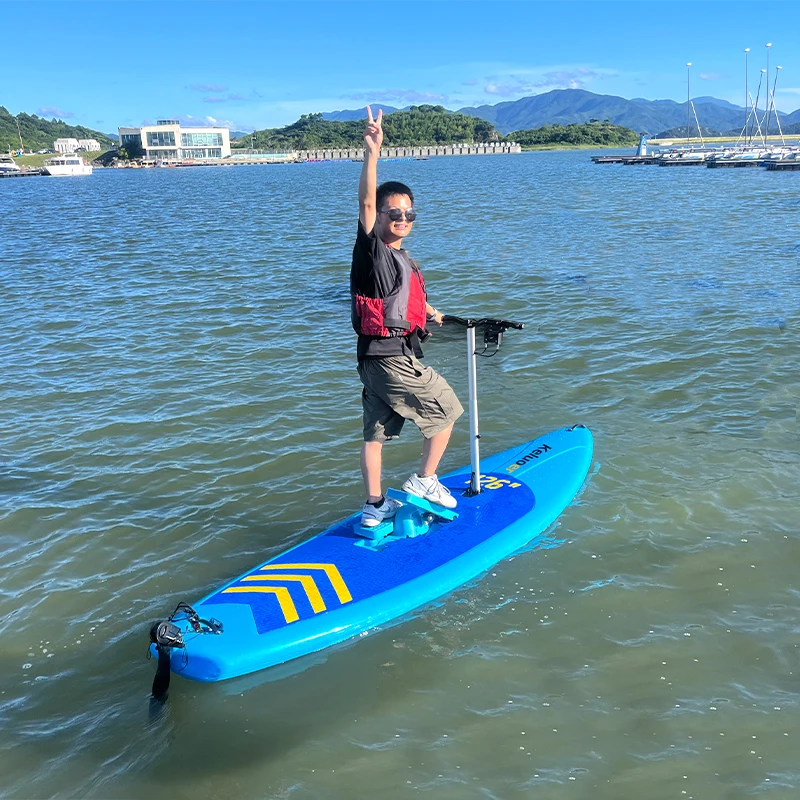 2024 Outdoor Inflatable Pedal SUP Standing Paddle Board Inflatable Pedal Paddleboards