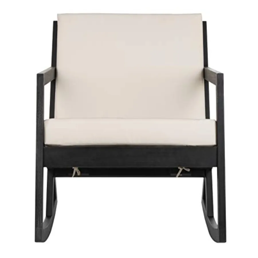 

Кресло-качалка PAT7013F Outdoor Collection Vernon White, черно-бежевое