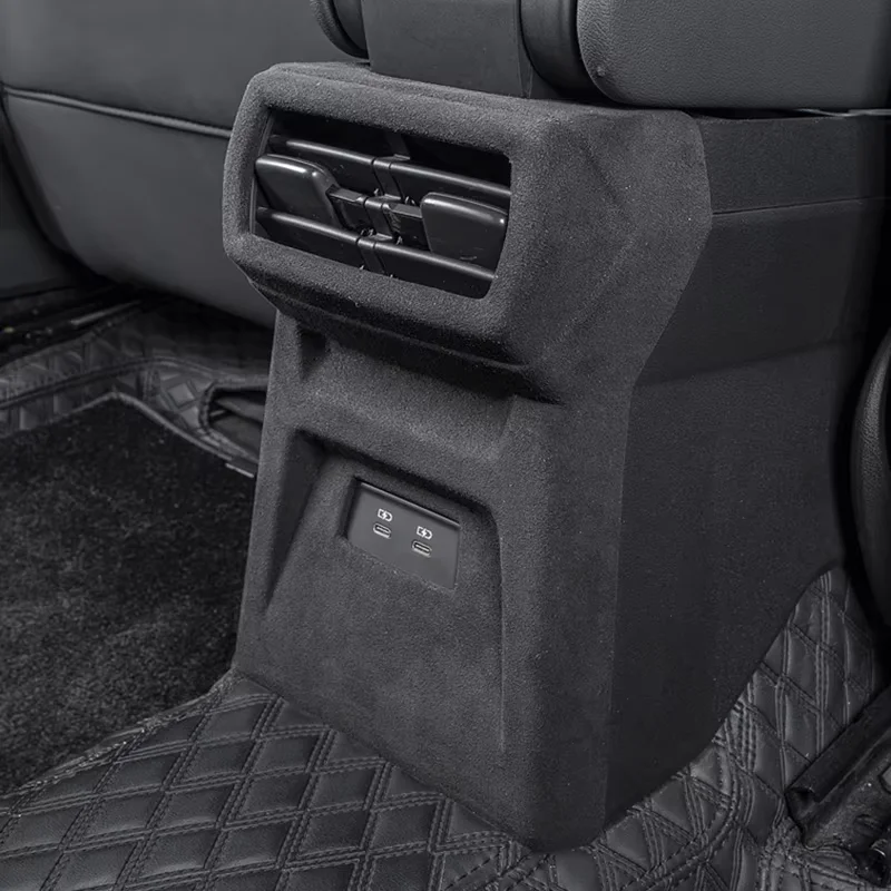 for Audi A3 8V 8Y 2022 2014~2021 Suede Car Center Consoles Hybrid Gear Shift Panel Cover Frame Sticker Interior Car Accessorie