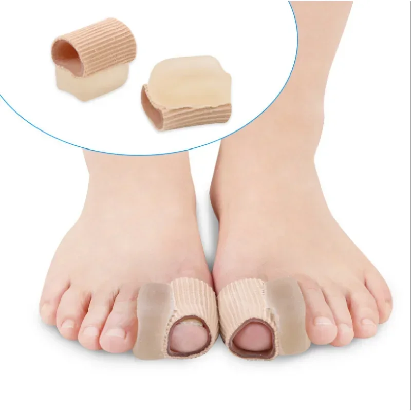 1 Pair Toe Protector Silicone Gel Pointe Toe Cap Cover Toes Soft Pads Protectors For Ballet Shoes Girls Women Foot Care Tools