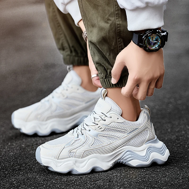 

2025 new men's casual shoes,walking shoes,sneakers strolling shoe Soft Sole Comfortable Anti-Odor Durable Casual unisex Boost