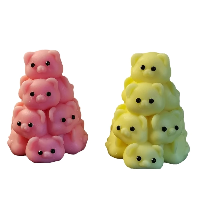 Perfectly Piggy Shaped Silicone Molds Safe and Long-Lasting Mold M76D