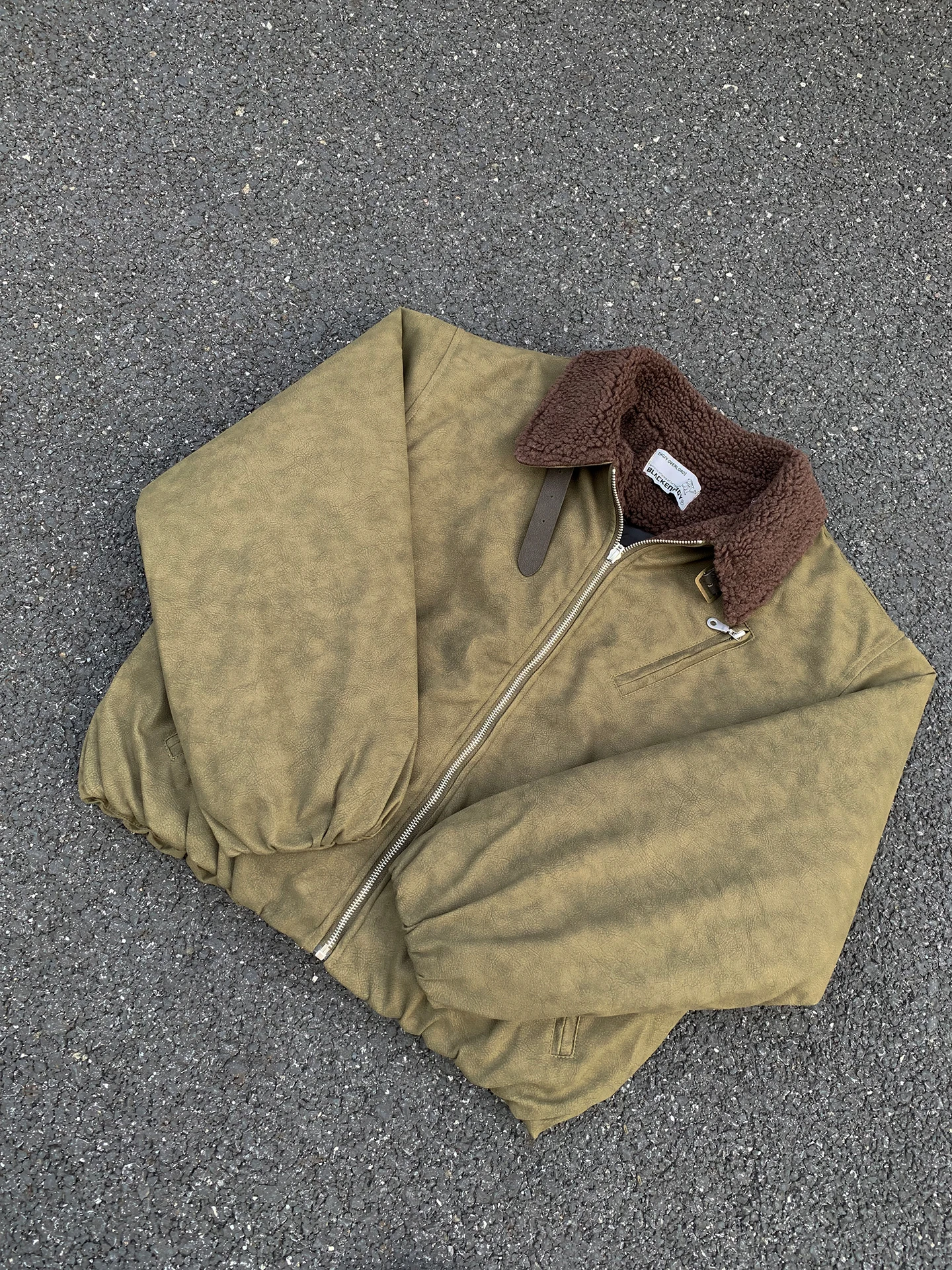 Thiened الدفء بولي Leather الجلود Jaet الرجال الشتاء عادية Sle الرجعية الأمريكية القطن معطف ort واسعة القرد العصرية ملابس خارجية