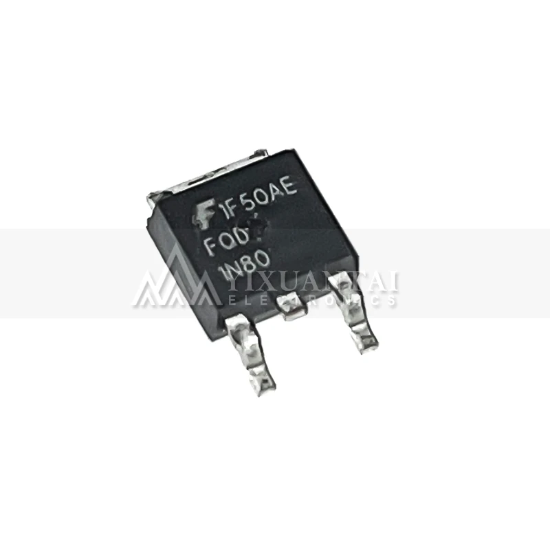 10 pçs/lote Novo original FQD1N80 FQD1N80TM FQD 1N80 TO252 800V 1A