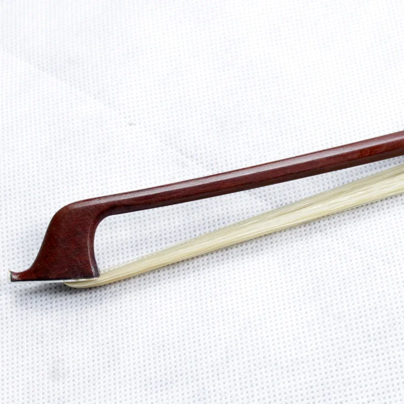 4/4 Handmade Strong Arco Di Cello Bow Brazilwood Stick Natural Mongolia Horse Tail Hair Sheep Leather Wrap Strings Instrument