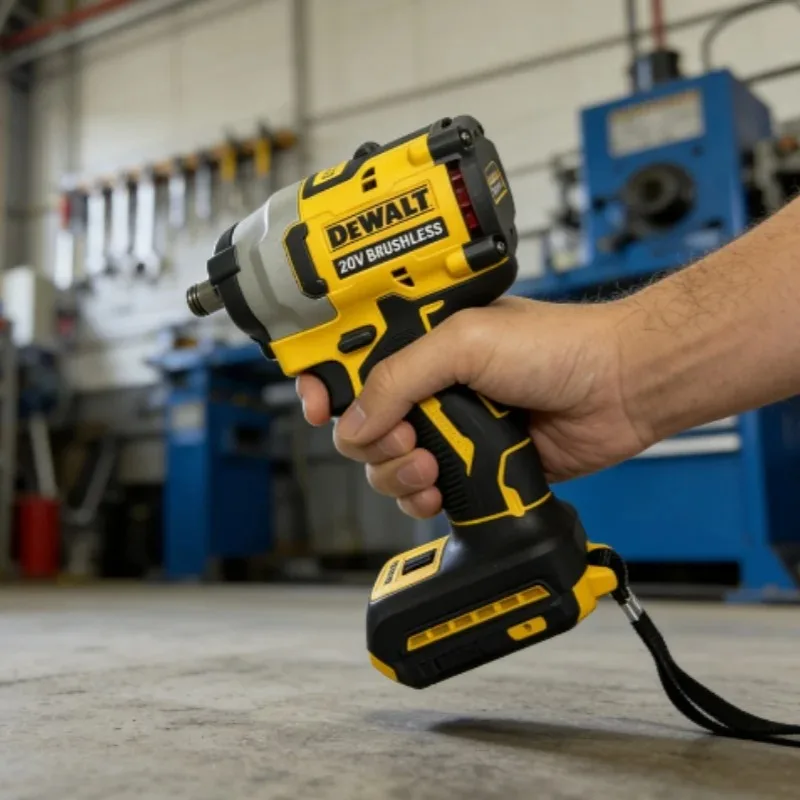 

Аккумуляторный ударный гайковерт DEWALT DCF922, 20В, бесщеточный, с высоким крутящим моментом, регулируемой скоростью, электрический шуруповерт, перезаряжаемый инструмент
