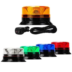 Magnetic Base Car Strobe Light 36LEDs Car Roof Flashing Hazard Warning Lamp 12V 24V Auto Safety Beacon Lamp