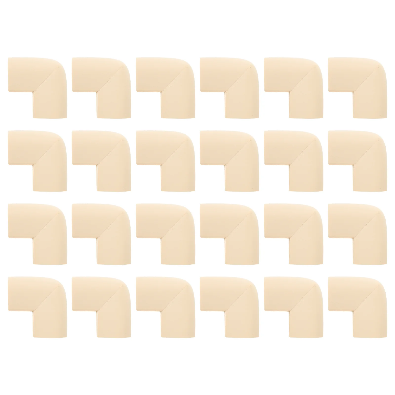 24 قطعة واقيات زوايا الرغوة إطار الصورة الحرس لينة Nbr المواد التعبئة والتغليف حافة حماة تصميم سميك العمل الفني الشحن