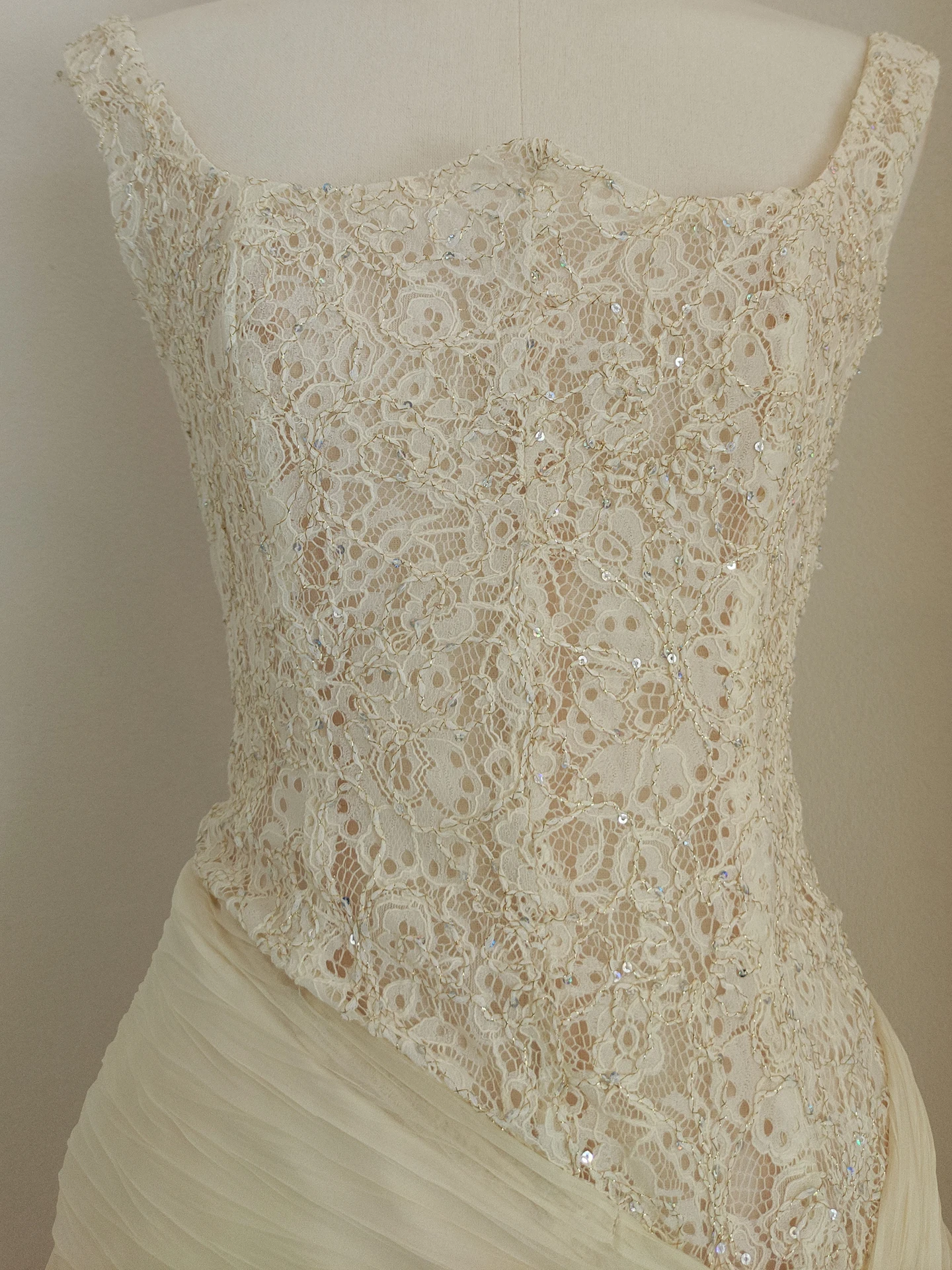 Corsé de encaje sin mangas para mujer, vestido de fiesta transparente de diseñador, vestido de noche elegante ajustado con volantes, vestido de fiesta Formal