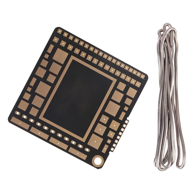 Industrial Soldering Practice Board, dupla face perfeito para hobbyists e DIYers, Drop Shipping