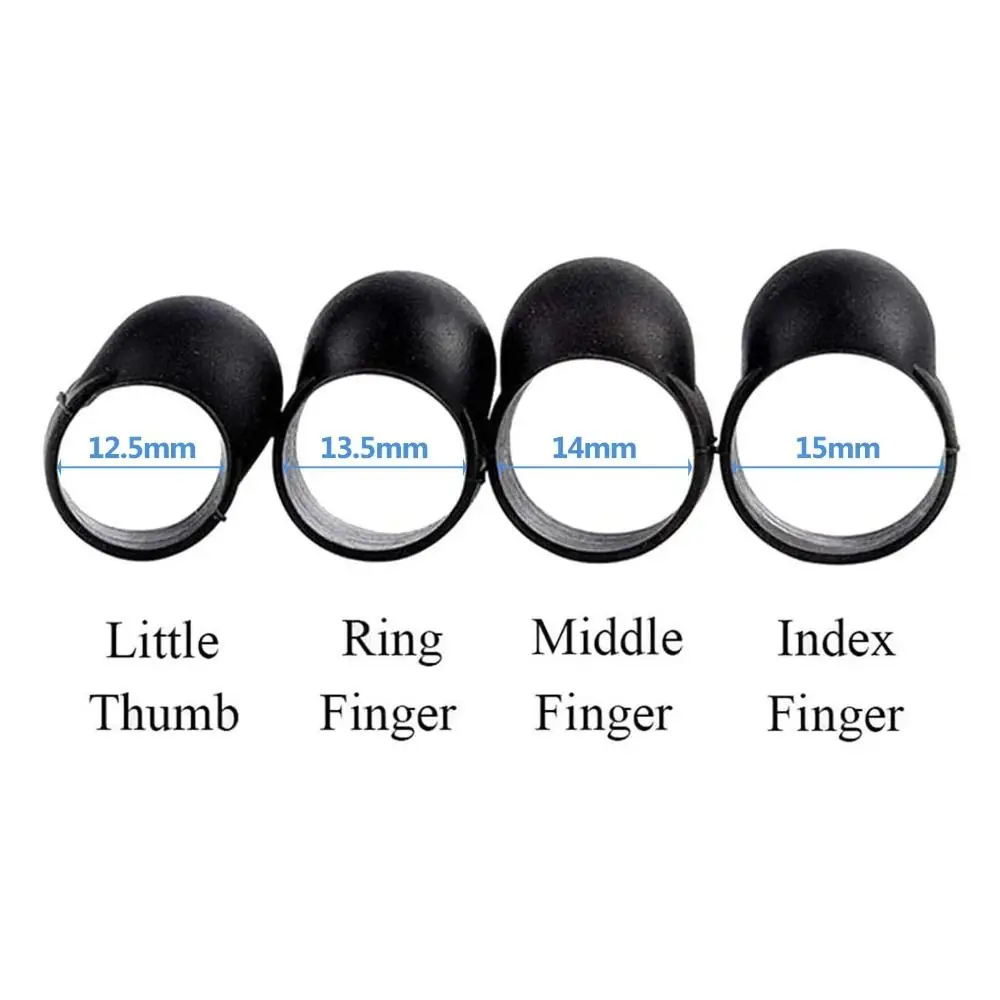 4 قطعة/المجموعة إصبع كم مجموعة سيليكون الطبل اللسان طبل إصبع يختار يطرق العالمي اللسان طبل إصبع الأكمام