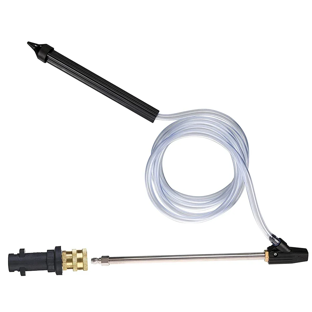 サンド/ウェットブラスター高圧洗浄機サンドブラストノズルホースキットケルヒャー用多機能サンドブラストノズル