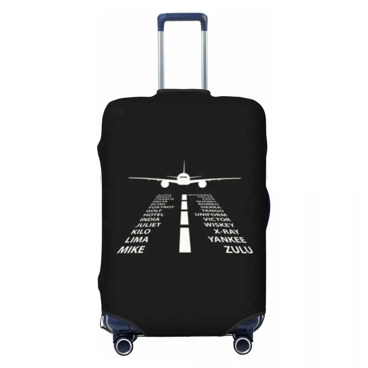 カスタマイズされたパイロット飛行機の荷物カバー,航空飛行機の荷物カバー,戦闘機のトラベルケース,18〜32インチの保護カバー