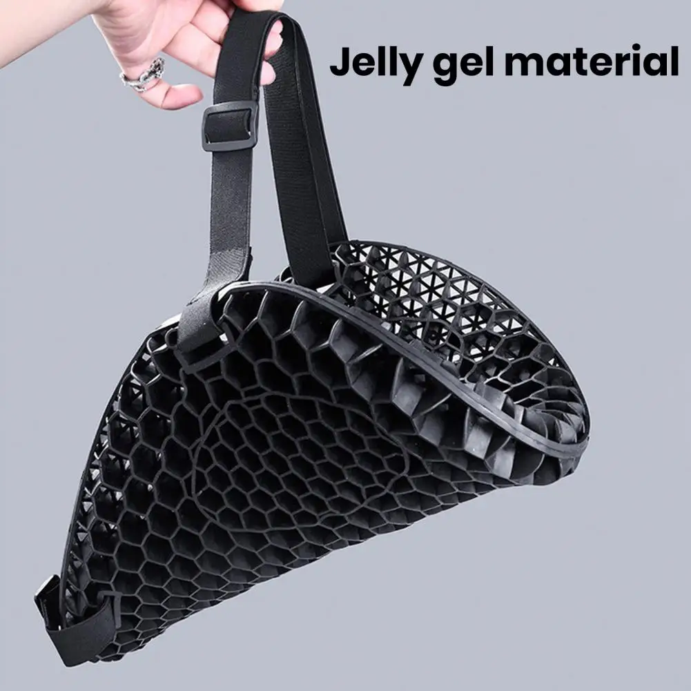 Motorcycle Seat Cover Motorcycle Seat Cushion 3d Honeycomb Design for Shock Absorption Breathability Comfort Long-term Riding